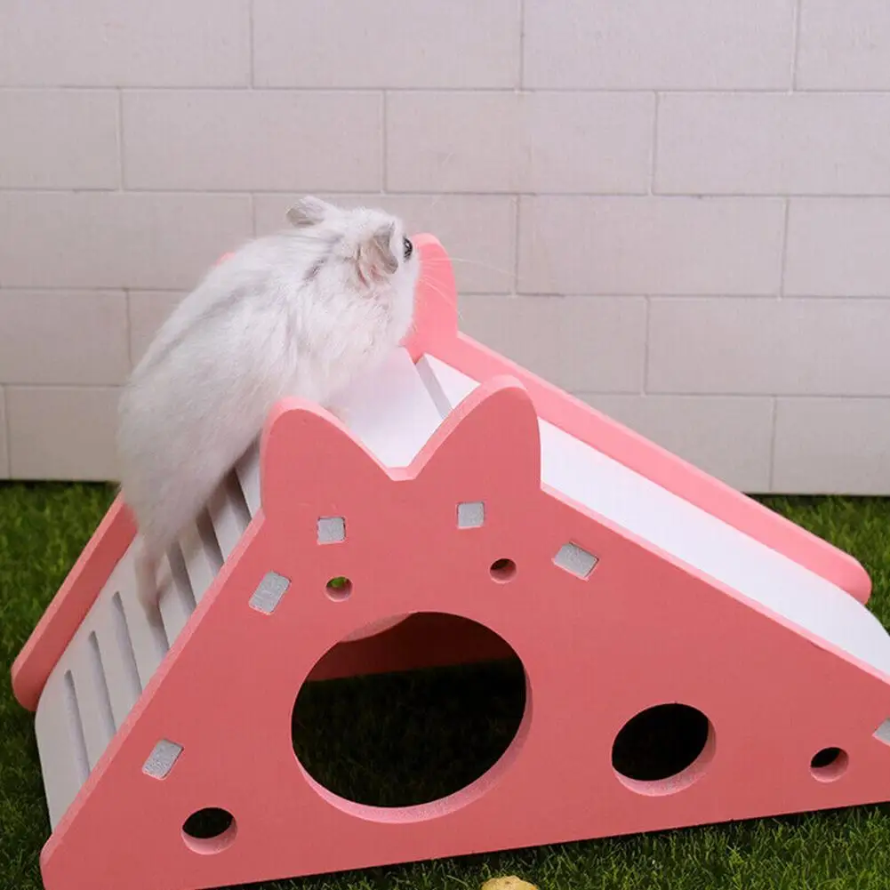 Pet Exercise Toy Pet Toys Hamster Climbing Toy Hamster Toy Hamster Slide Toy Pet Hamster House Villa Cage Ladder Exercise Toy For Mouse Rat Guinea Pig Assembled Acces G8v1