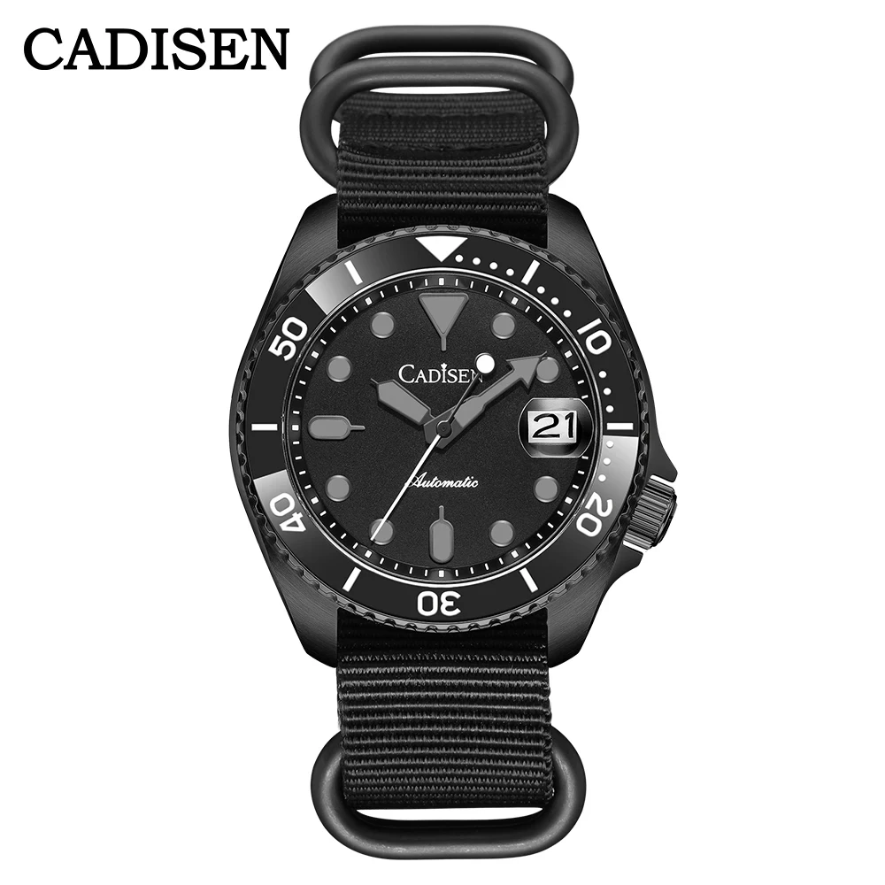 

CADISEN Men's 200M Diveing Watches 2023 New Automatic Mechanical Watch For Men AR sapphire crystal NH35A Movt Men's Wristwatch