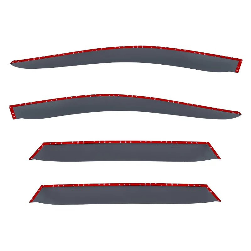 Car Windscreen Window Visor Vent Shade Rain Sun Wind Guard Deflectors Chrome Trims For BMW X1 E84 F48 F49 2009 -