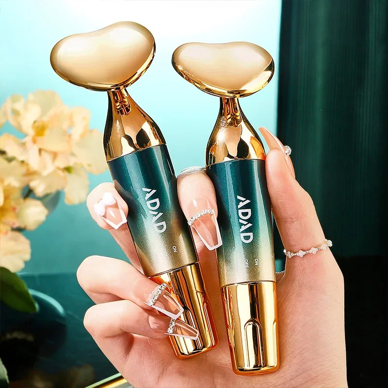 Electric Facial Massager – Ultrasonic Vibration Beauty Device for Lifting, Firming Skin & Eye Care, Portable Home Use 2