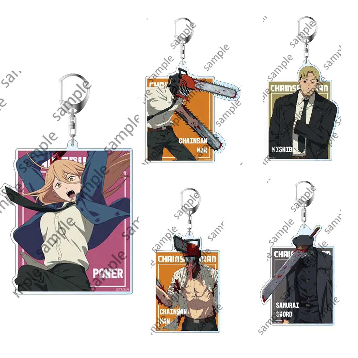 

Anime Chainsaw Man Keychains Cartoon Cosplay Figure For Women Men Car Key Chain Ring Jewelry Bag Pendant Accessories Child Gifts