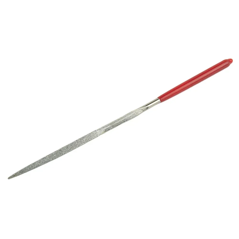 Triangular Diamond Needle File 3x140mm Grinding Polishing Files Set For Steel Stone Metal Wood Electronics Repair Tools needle file set needle file kit needle file needle files