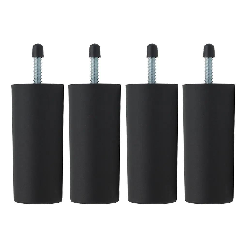4x Solid Furniture Leg Sofa Leg Bed Leg Table Leg Feet 100mm