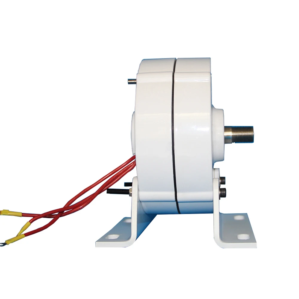 Home Use Generator 400W 500W 600W 12V 24V 48V Low Speed Dynamo Gearless Permanent Magnet AC Alternators for Wind Water Turbine