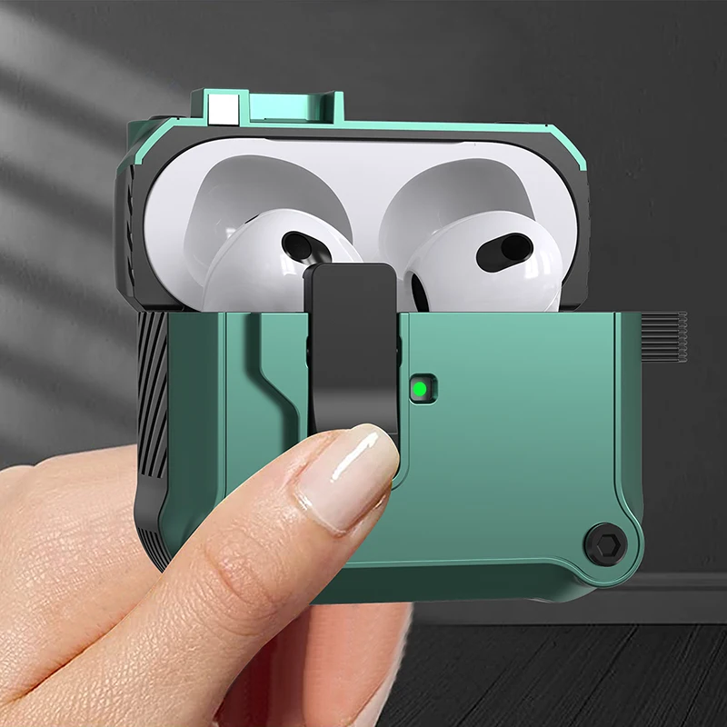 Custodia Per Interruttore Catapulta Per Airpods Custodia Protettiva Per Pc Tpu 3 Gen Per Apple Airpods Pro Custodia 2 Gen Accessori Per Auricolari Con