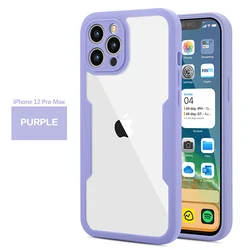 Ultimate 360° Full Body Protective Case - Double - Sided All - Inclusive TPU Cover - iPhone 11 Pro (Purple)