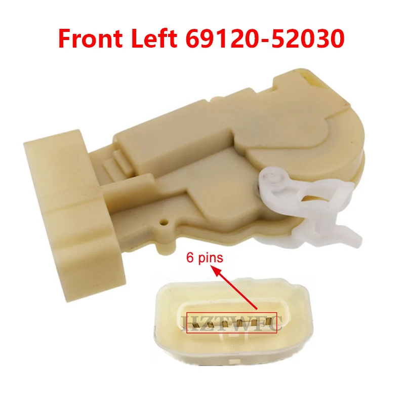 새로운 도어 잠금 액츄에이터 Lexus RX300 GS300 GS430 GS400 용 Toyota Echo Yaris Platz Vitz PRIUS Scion xB 용 전면 후면 왼쪽 오른쪽