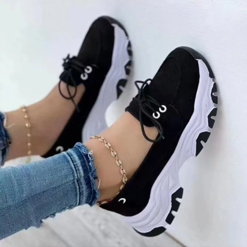 2023 Women Sneakers Platform Casual Breathable Sport Design Vulcanized Shoes Fashion Tennis Female Footwear Zapatillas Mujer 4