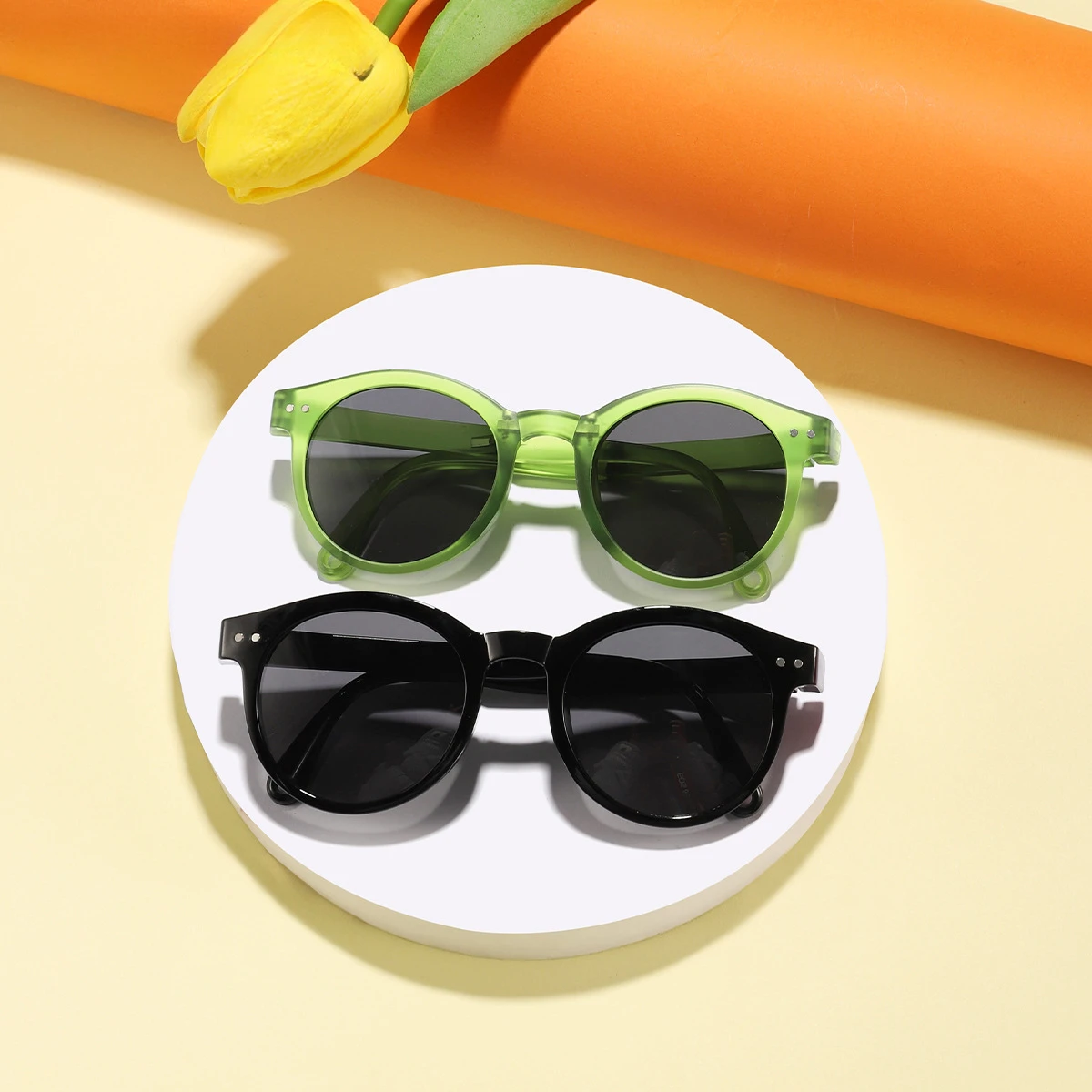 Baby Candy Color Sunglasses Outdoor Sun Protection Trendy UV Shield Shades Infants & Toddlers Eyewear