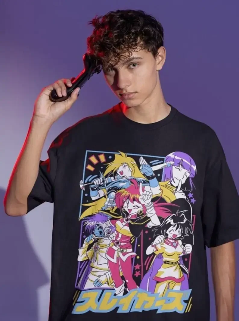 

Ретро футболка унисекс с принтом из мультфильма slinks Naga The Serpent, футболка с принтом манги