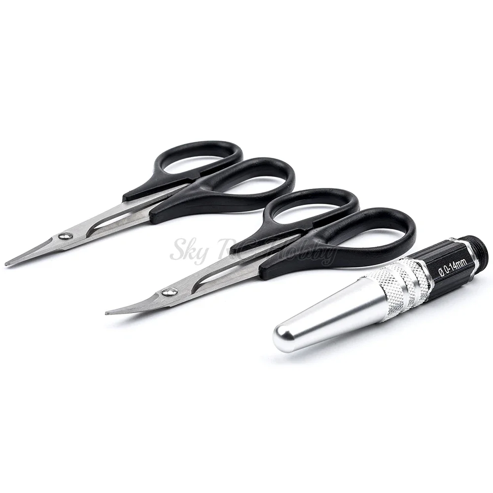 XINMEIWEN RC Karosserie-Werkzeug Set - Reibahle & Scheren Für Modellbau