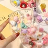 1Pc Cute grain storage box display Storage acrylic blind box display stand transparent multi-layer rotating table 2