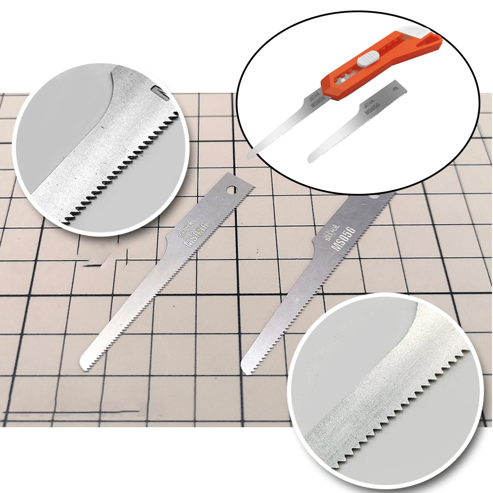 Handy Mini Hand Saw Cutter 2 in 1 DIY Craft Model Hand Saw Hacksaw 4