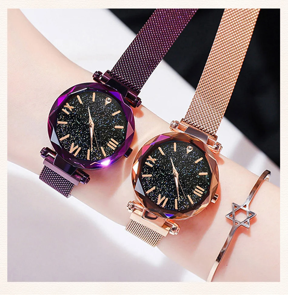Starry Sky Women's Watch - dial detail