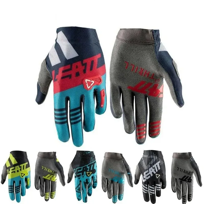 

2024 top-level Mtb Mountain Bicycle Gloves Motorcycle Racing Gloves MX Motocross Gloves Finger Cycling Gloves Bike Accessories