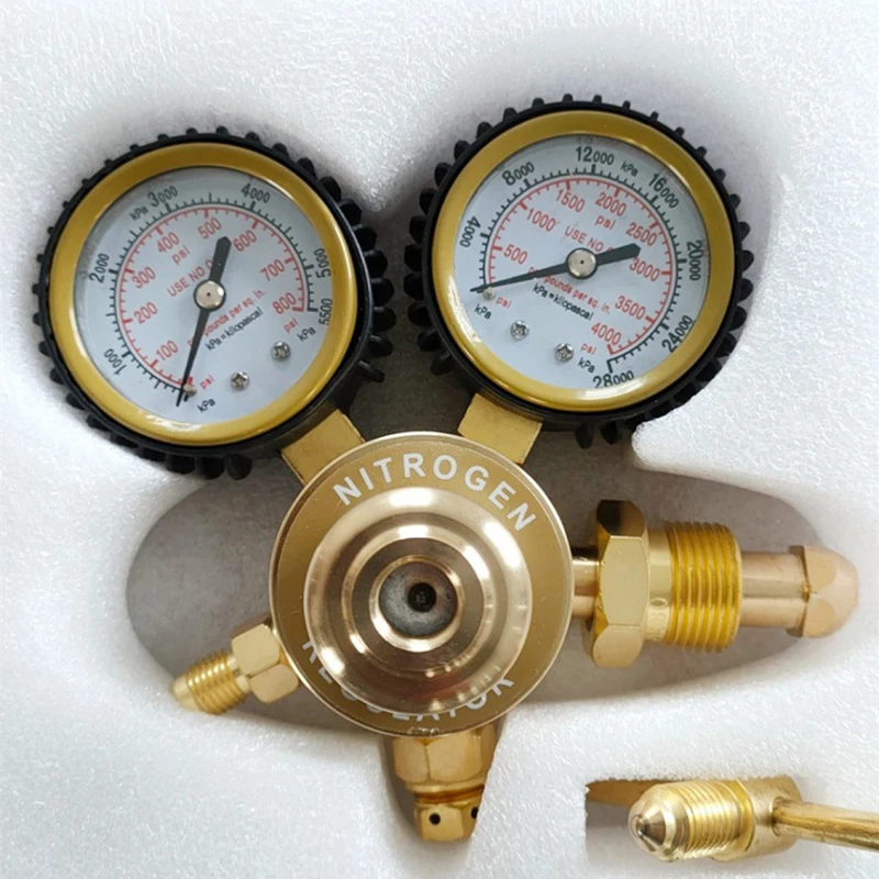 

M44 All-Copper High-Pressure Nitrogen Pressure Reducer American Cga580 High-Pressure Nitrogen Pressure Reducing Valve