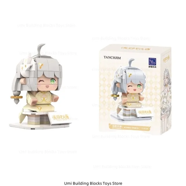 TANCHJIM MINO Assembled Building Blocks Dolls Anime Characters Image Toy Model Desktop Decorations Children's Holiday Gifts 6