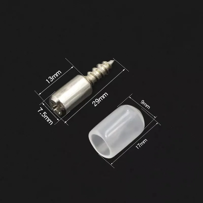 Self Tapping Screws Integrated Layer Plate Support Partition Board Particle Nail Cabinet Wardrobe Fixed Hardware Accessories