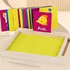 2024 Wew Wooden Montessori Sand Tray With Wooden Pen For Writing Letters And Numbers Early Educational Toys Gifts Party Game 1