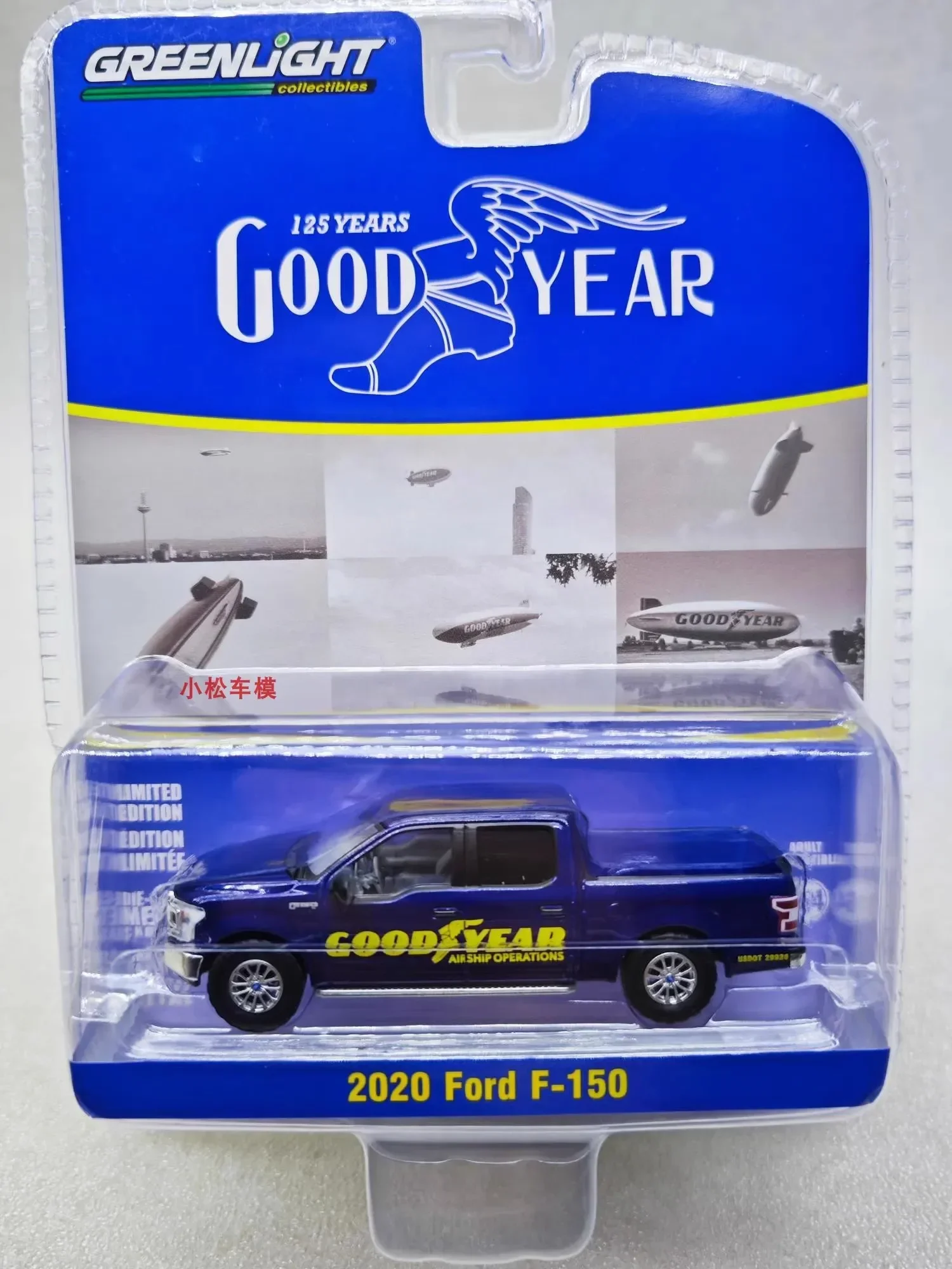 Модель автомобиля Ford F-150 125th из литая металлического сплава, 1:64, 2020, для коллекции подарков