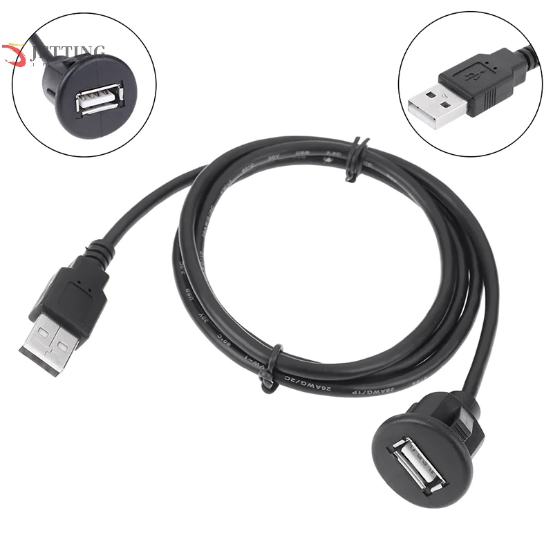 

1 шт., 1 м, автомобильная плата с креплением USB 2.0