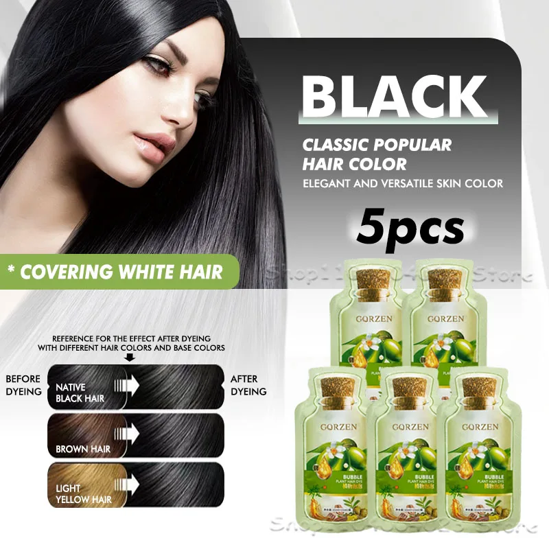5pc Natural Black