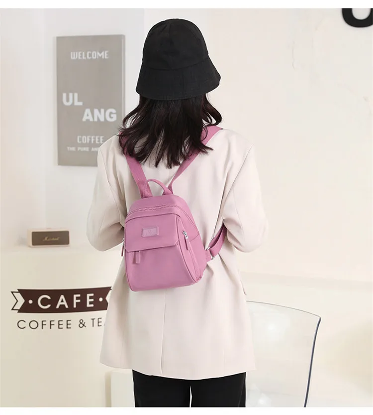 New Women Backpacks Mochila Mujer Escolar Feminina School Bag For Teenager Girls Nylon Waterproof Small Travel Backpack Female stylish camera bag