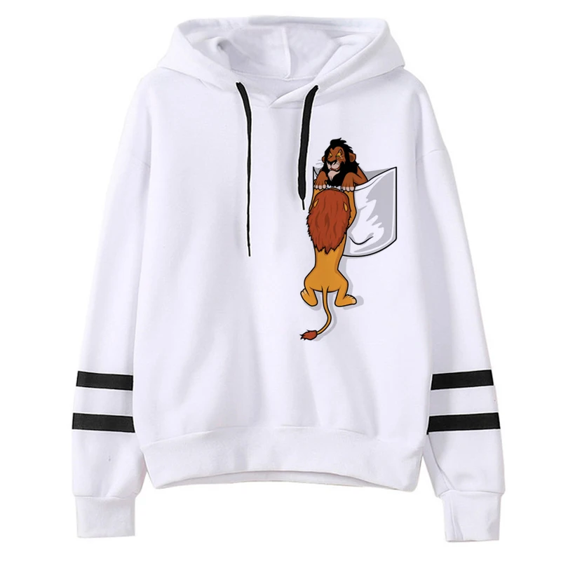 comfy hoodie Disney The Lion King Hoodies Women men Funny Simba Anime Hakuna Matata Kawaii Sweatshirts cute cartoon Hoody pullover Female cute sweatshirts for girls Hoodies & Sweatshirts