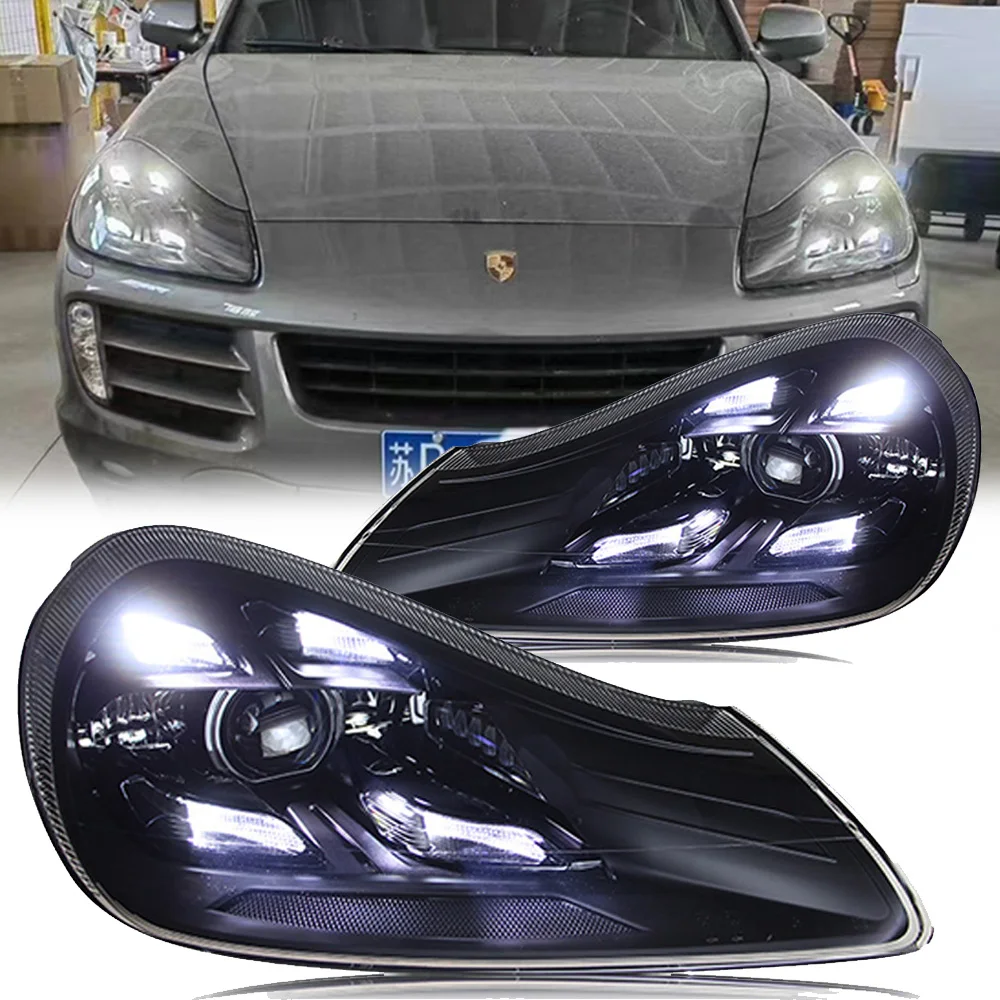 CarLightsforPorscheCayenneLEDHeadlight20072010Cayenne957Head