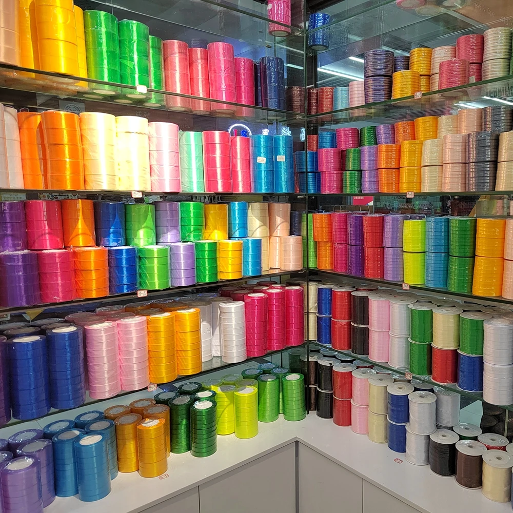 Satin ribbons HL 6/10/15/20/25/40/50mm 25 Yards for DIY and Sewing