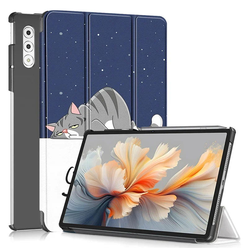 Premium Flip Stand Case for 12.7-inch Tablets - Sleek Protective Cover and Stand