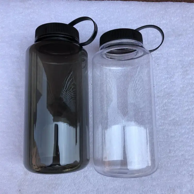 1000ml Portable Sports Wide Mouth Large Capacity Water Bottle Drink Cup Portable Mug Wear Drop-resistant Sports Bottles