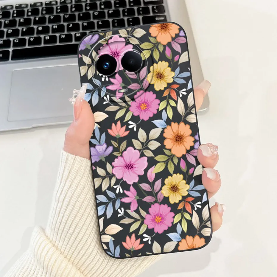 Fashionable Lens Protective Soft Silicone Phone Case