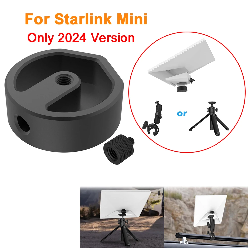 Pipe Adapter 1/4 Screw for Starlink Mini