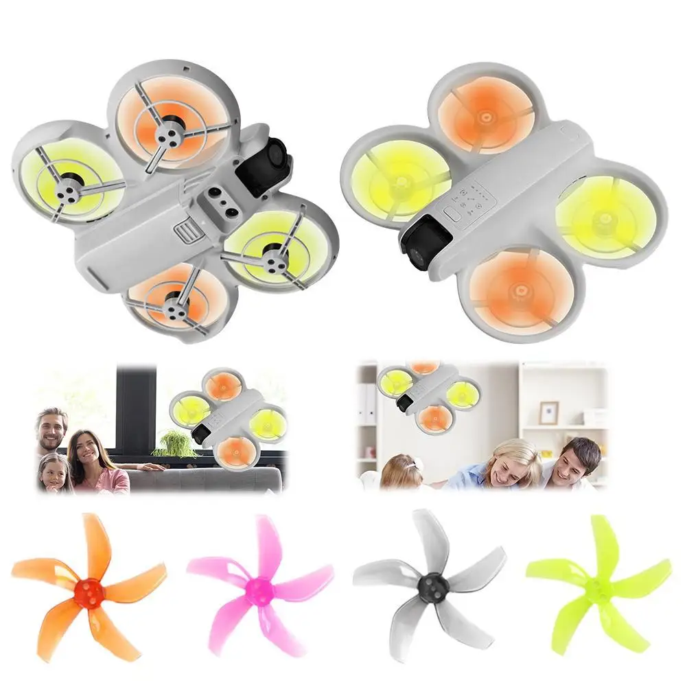 Hélices de Drone en Silicone - Lot de 2 Paires - Compatible DJI Mini 3 Pro