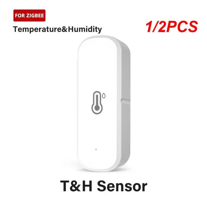 

1/2PCS /Wifi Thermostat Hygrometer Sensor Support Alexa Home Voice Control Indoor Temperature Sensor for Home Pool