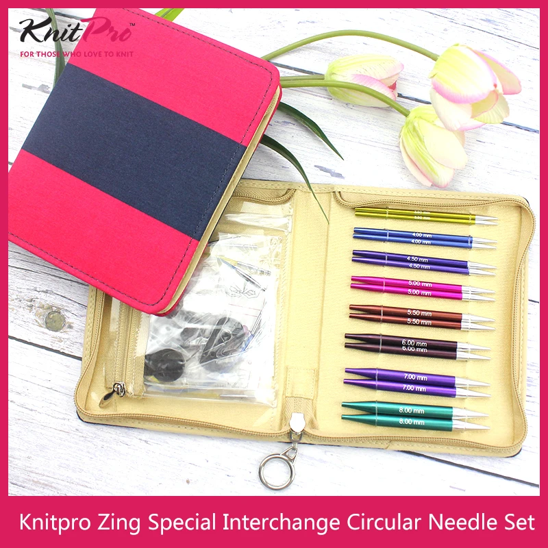 Knitpro Zing Special  Interchangeable Circular knitting Needle Set