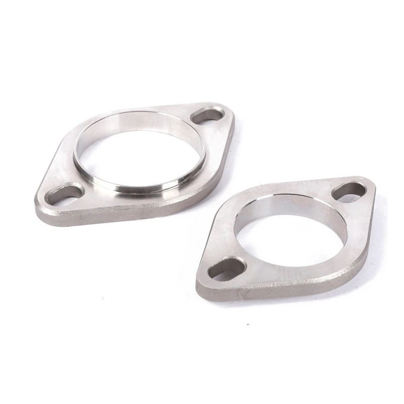 범용 스테인레스 스틸 배기 머플러 플랜지 배기관 연결, 51mm, 64mm, 76mm 조인트, 액세서리