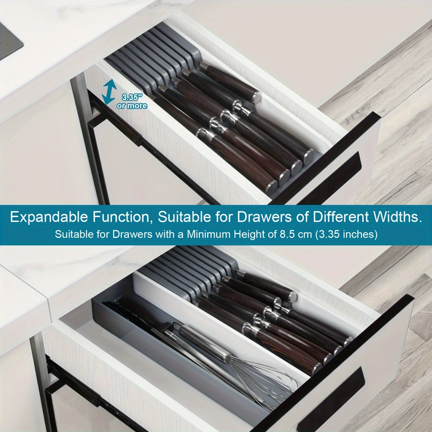 Expandable Tool Box, Kitchen Box, Cutlery Tray, Kitchen Accessories, And Organization