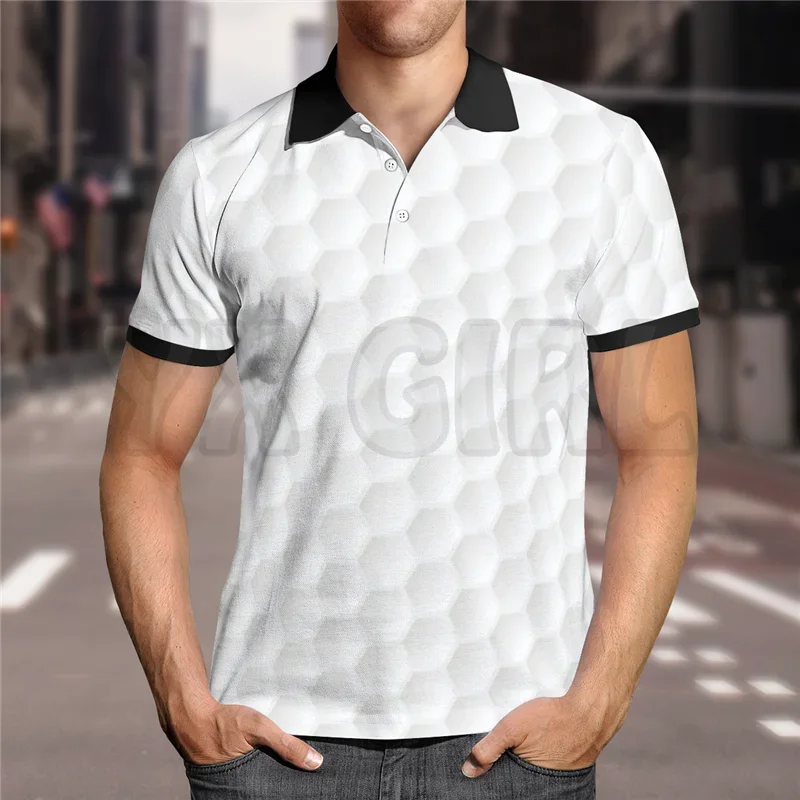 2024 Summer shirts women for men Skull Golf Polo Shirt 3D printed Short sleeve t shirts Tops camisas