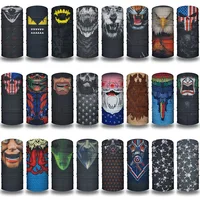 Clown Face Cover for Men Women Dustproof UV Protect Quickdry Neck Gaiter Art Printing Balaclava Cycling  Hiking Undercap Bandana 1