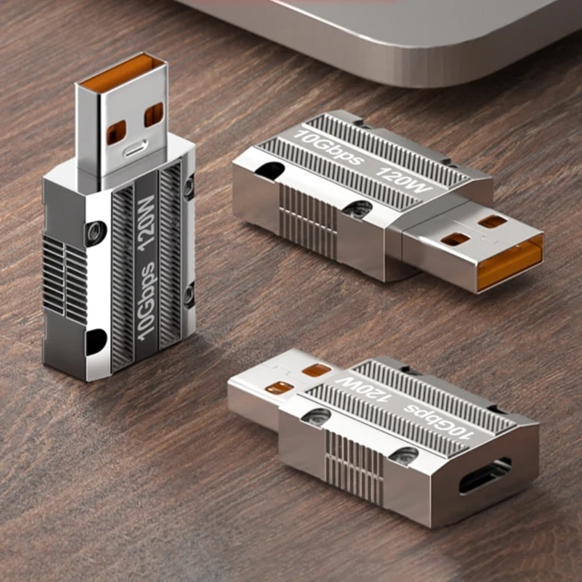 USB3.0 Male to Type-C Female Conversion Adaptor for Phones Chargers Data Cable Connection Converter 10Gbps Speed