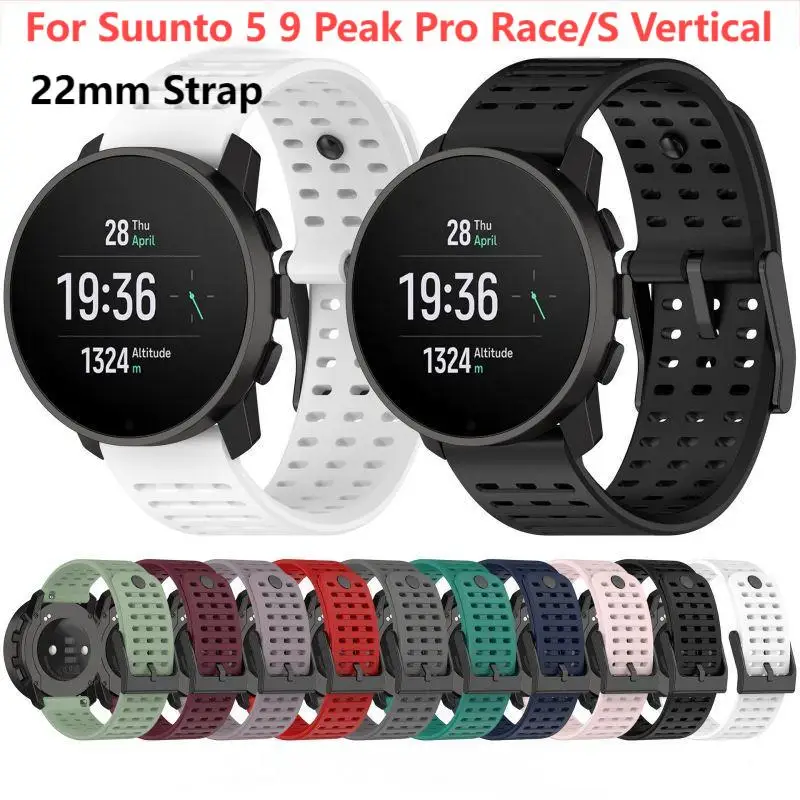 Premium 22mm Silicone Replacement Wristband