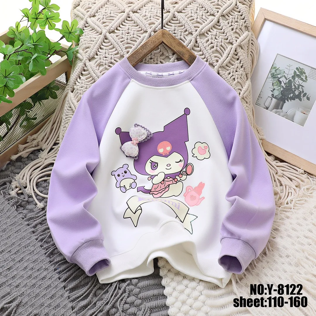 Kawaii infantil Hoodie Animal, Patchwork Manga Tops, Jaqueta Desenhos  Animados Meninas, Roupas Infantis, Presentes de Aniversário, Sanrio Kuromi  - AliExpress