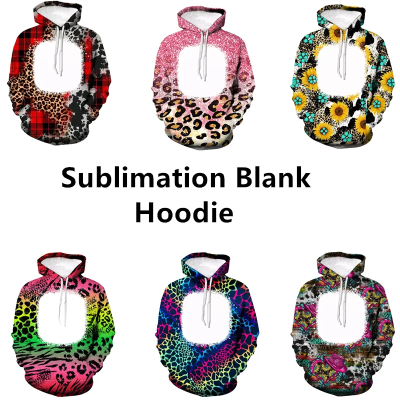Sublimation Sweatshirt Hoodies Thermal Transfer Printing Blank