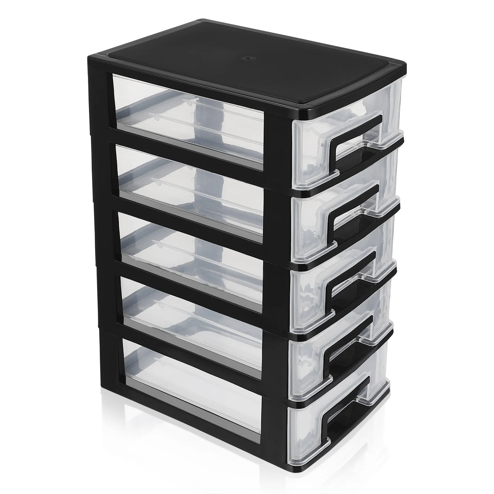 Desktop Organizer Detachable Shelf Drawer Storage Organizer Layered Drawer Type Closet Storage Boxes Office School Supply