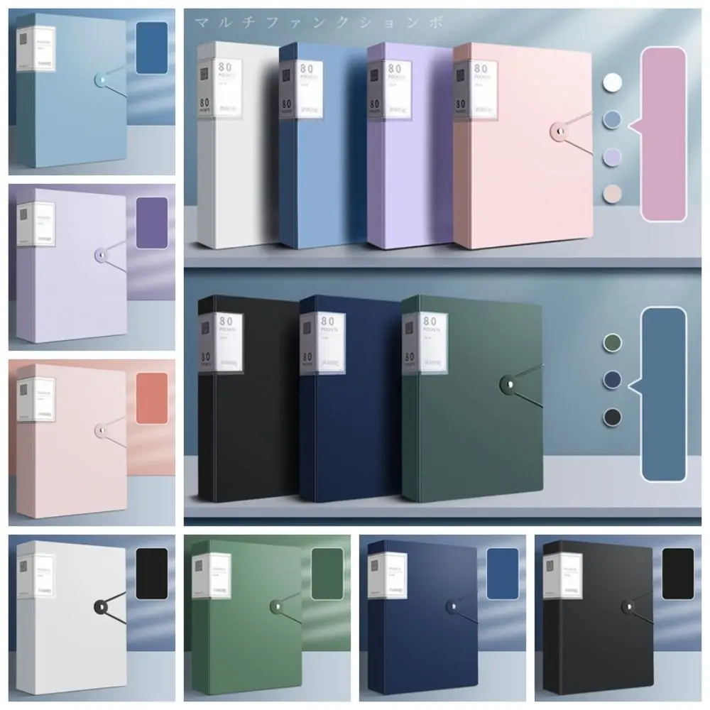Large Capacity Diy File Folder Multifunctional Waterproof Document Organizer Dustproof Desktop Storage Document Holder Contract - 5