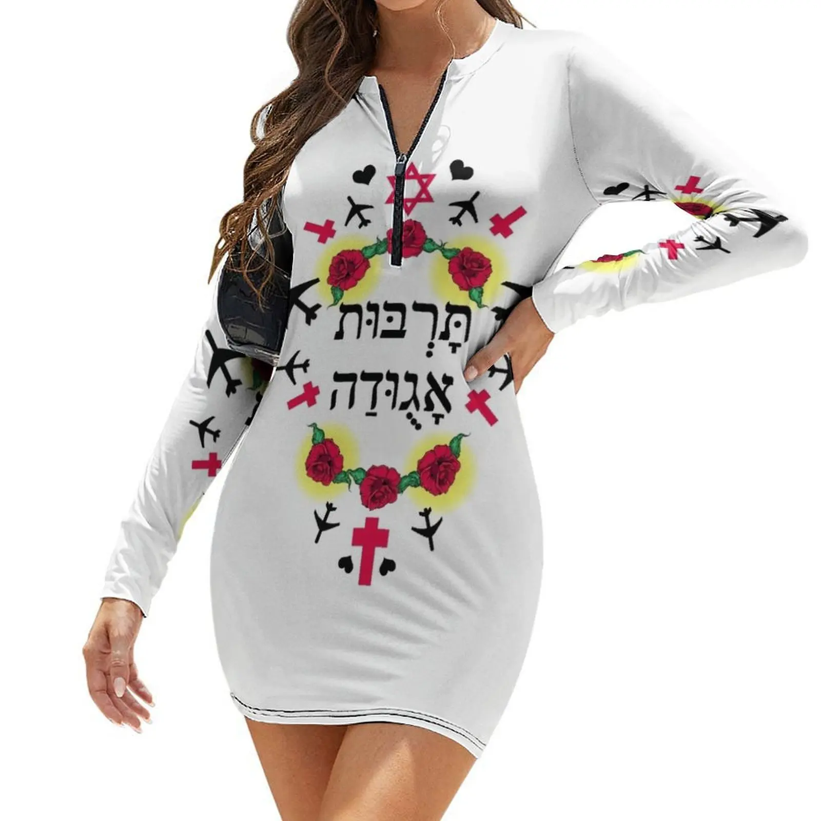 

boy george Long-Sleeve Bodycon Dress cute dress Woman clothing Dress for girls