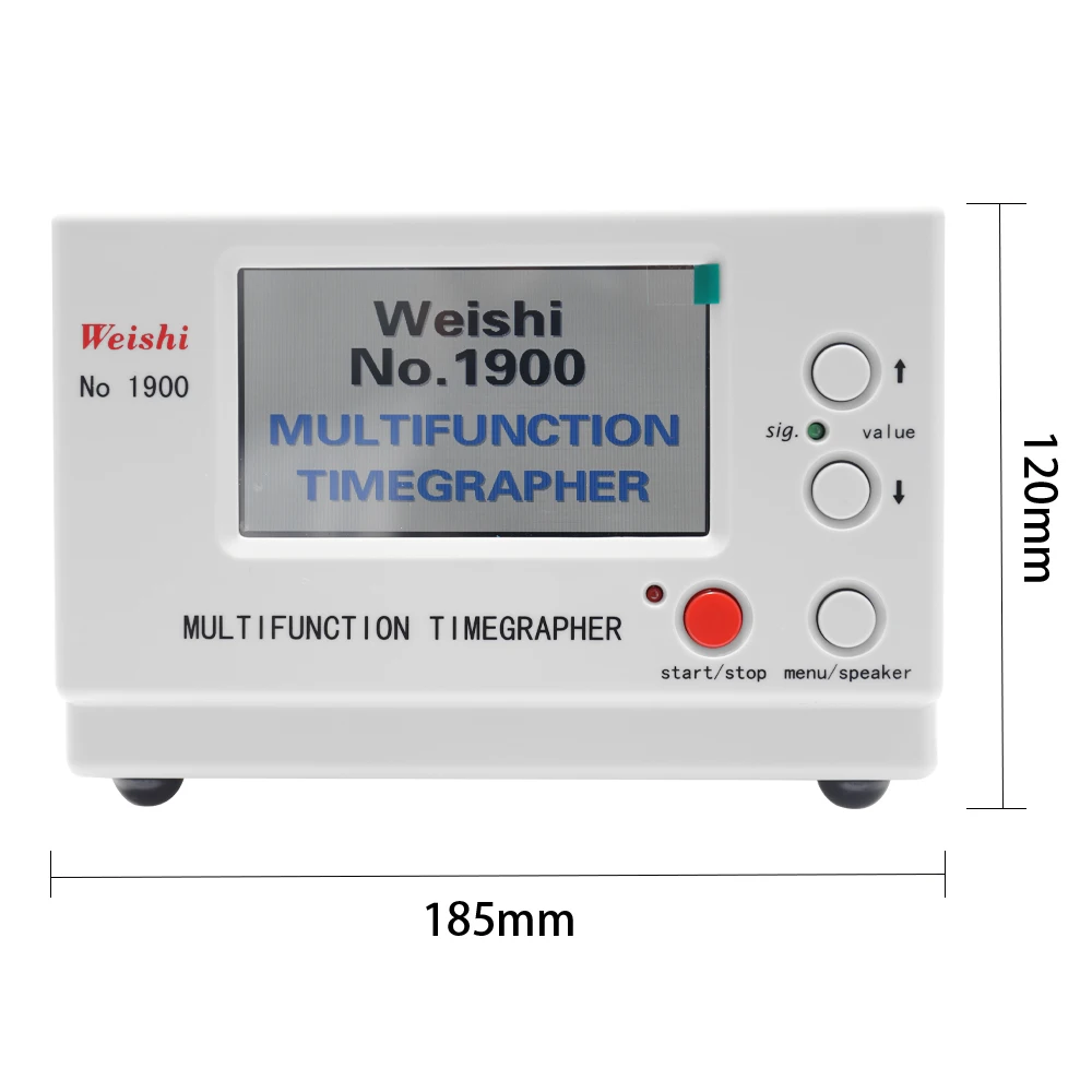 Weishi No.1000 No.1900 Timing Timegrapher High Accuracy Mechanical Watch Tester Professional Watch Calibrator Repairing Tools 6