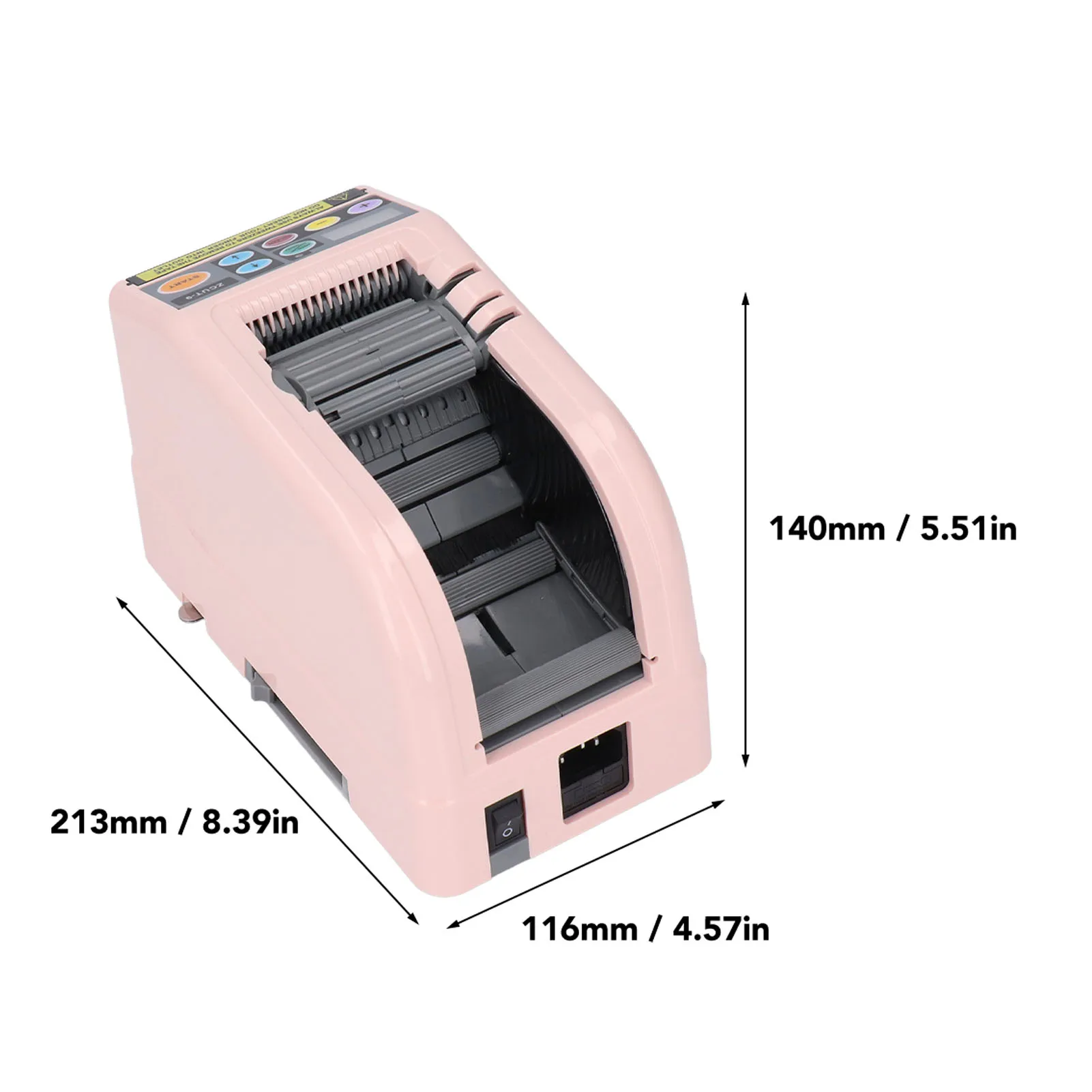 Ribbon Cutting Machine Smart Storage Function Tape Cutter Machine Safe Wide Application Accurate Cutting Efficient for Schools